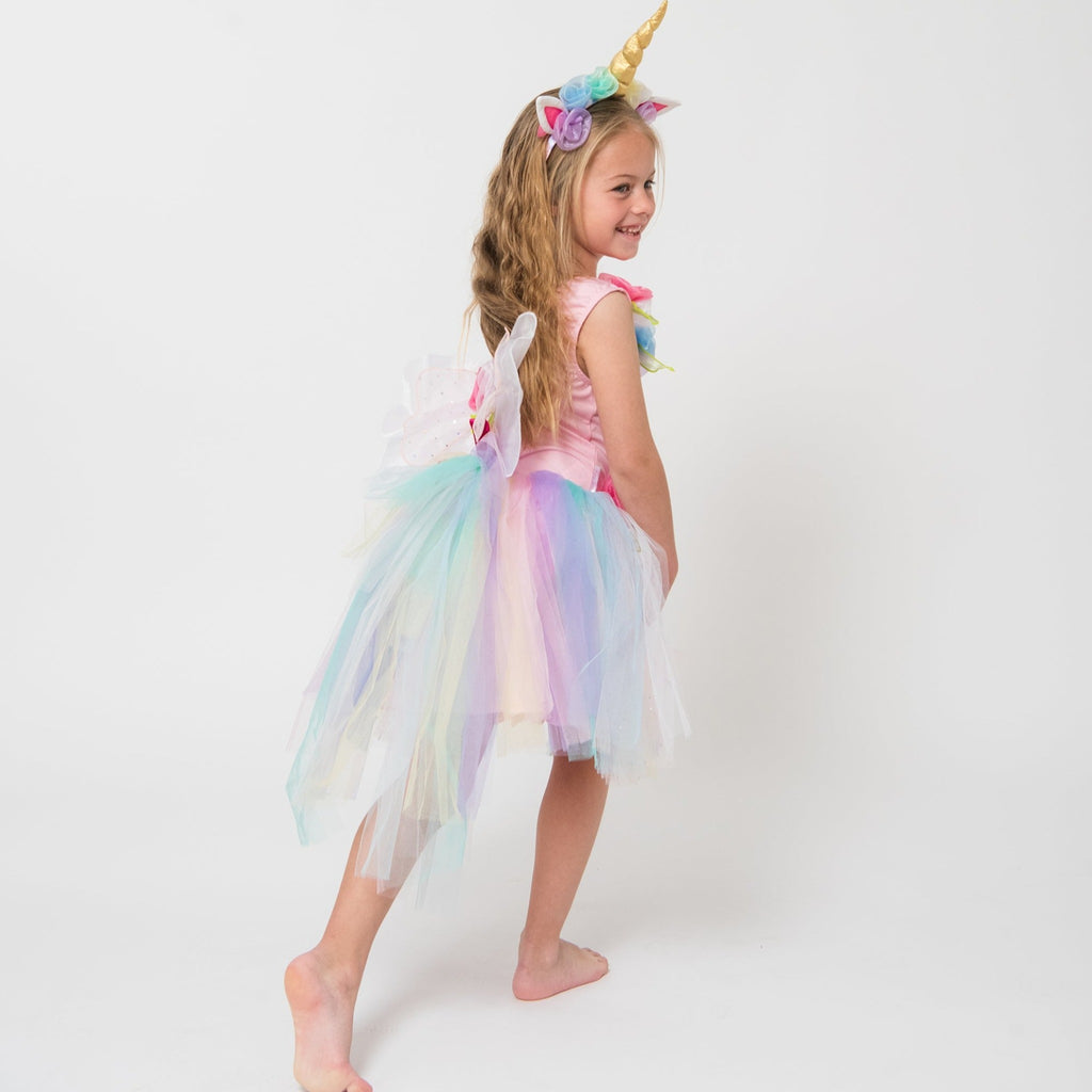 girl in unicorn fairy dress