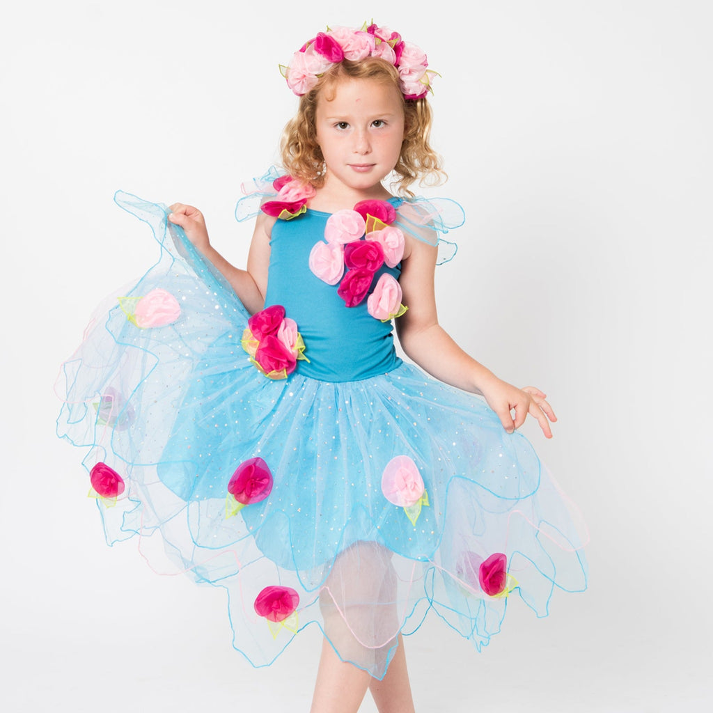 Crystal Fairy Dress Turquoise