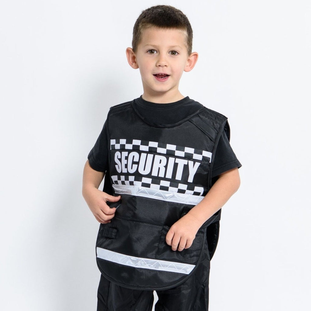 Security Vest - letsdressup.com.au - Boys Dress Ups