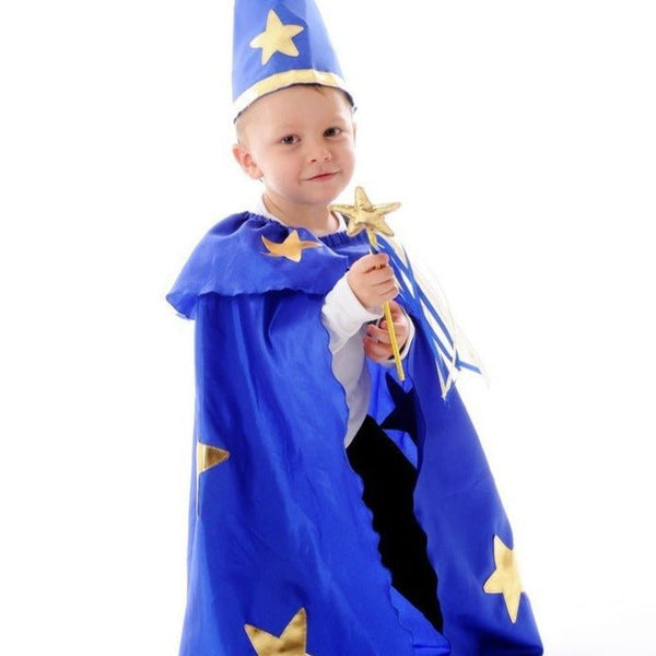 Wizard Cape & Hat - letsdressup.com.au - Boys Dress Ups